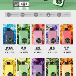 SP2S Apollo 12000口拋棄式｜雙模式無煙霧黑科技台灣現貨-A
